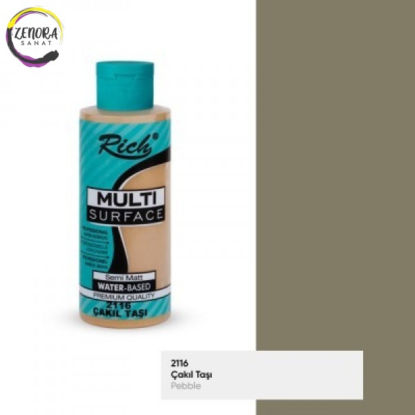 Rich Multi Surface Çakıl Taşı / Pebble 2116