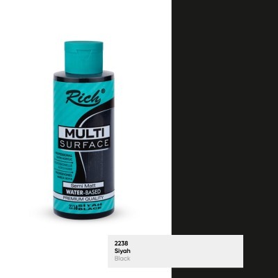 Rich Multi Surface 500 cc Siyah/ Black 2238 Rich Multi Surface 500 cc Siyah/ Black 2238