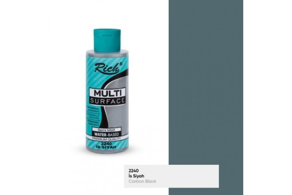 Rich Multi Surface 500 cc İs Siyahı/ Carbon Black 2240