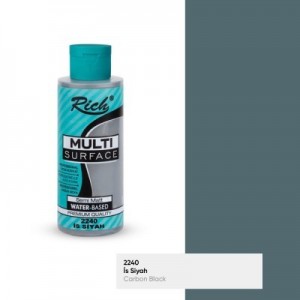 Rich Multi Surface 500 cc İs Siyahı/ Carbon Black 2240 Rich Multi Surface 500 cc İs Siyahı/ Carbon Black 2240