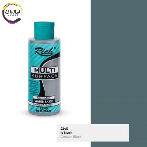 Rich Multi Surface 500 cc İs Siyahı/ Carbon Black 2240 Rich Multi Surface 500 cc İs Siyahı/ Carbon Black 2240
