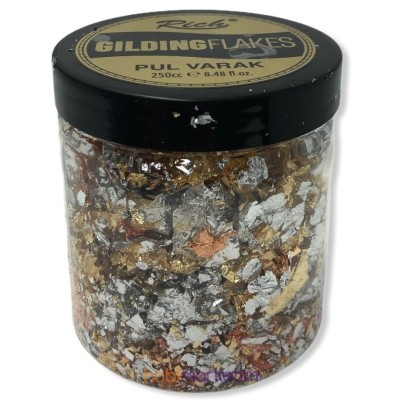 Rich Gilding Flakes 250 cc Pul Varak Mix 0172