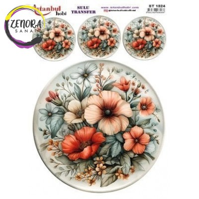 Sulu Transfer Çiçek 25*35 ST 1324 Sulu Transfer Çiçek 25*35 ST 1324